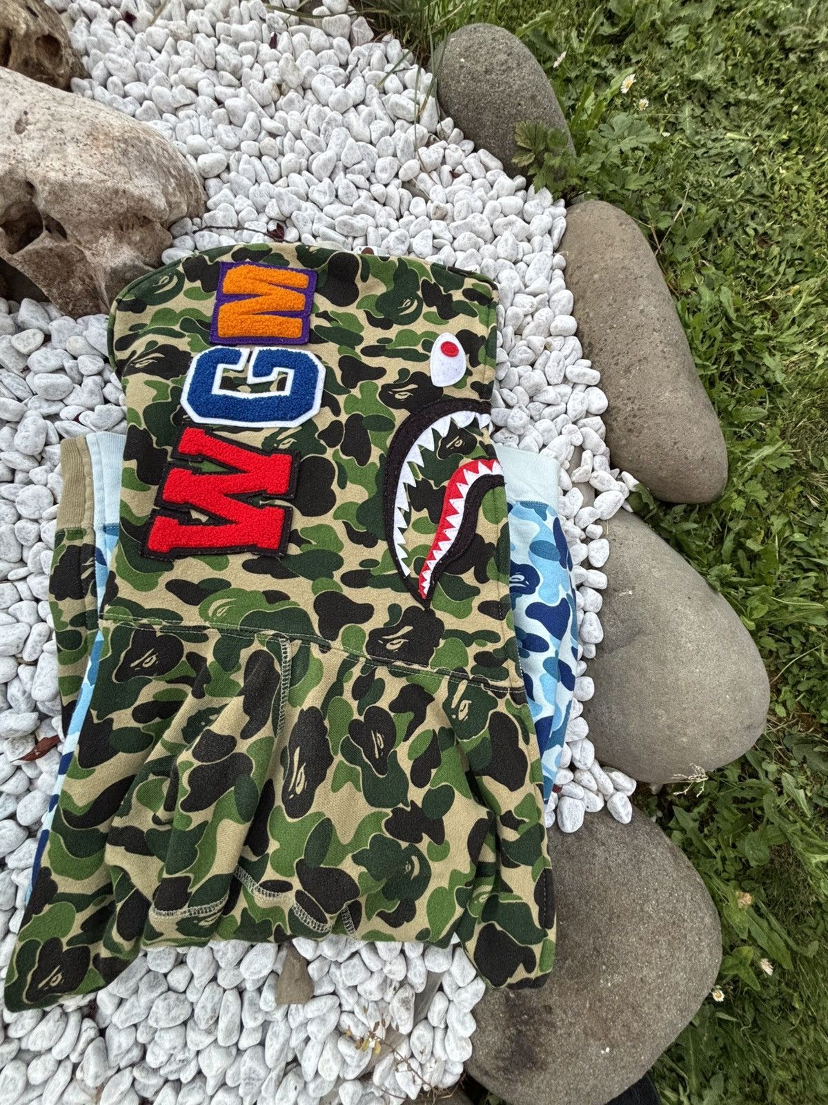 Bape bape ABC shark hoodie Size US XL / EU 56 / 4 - 2 Thumbnail
