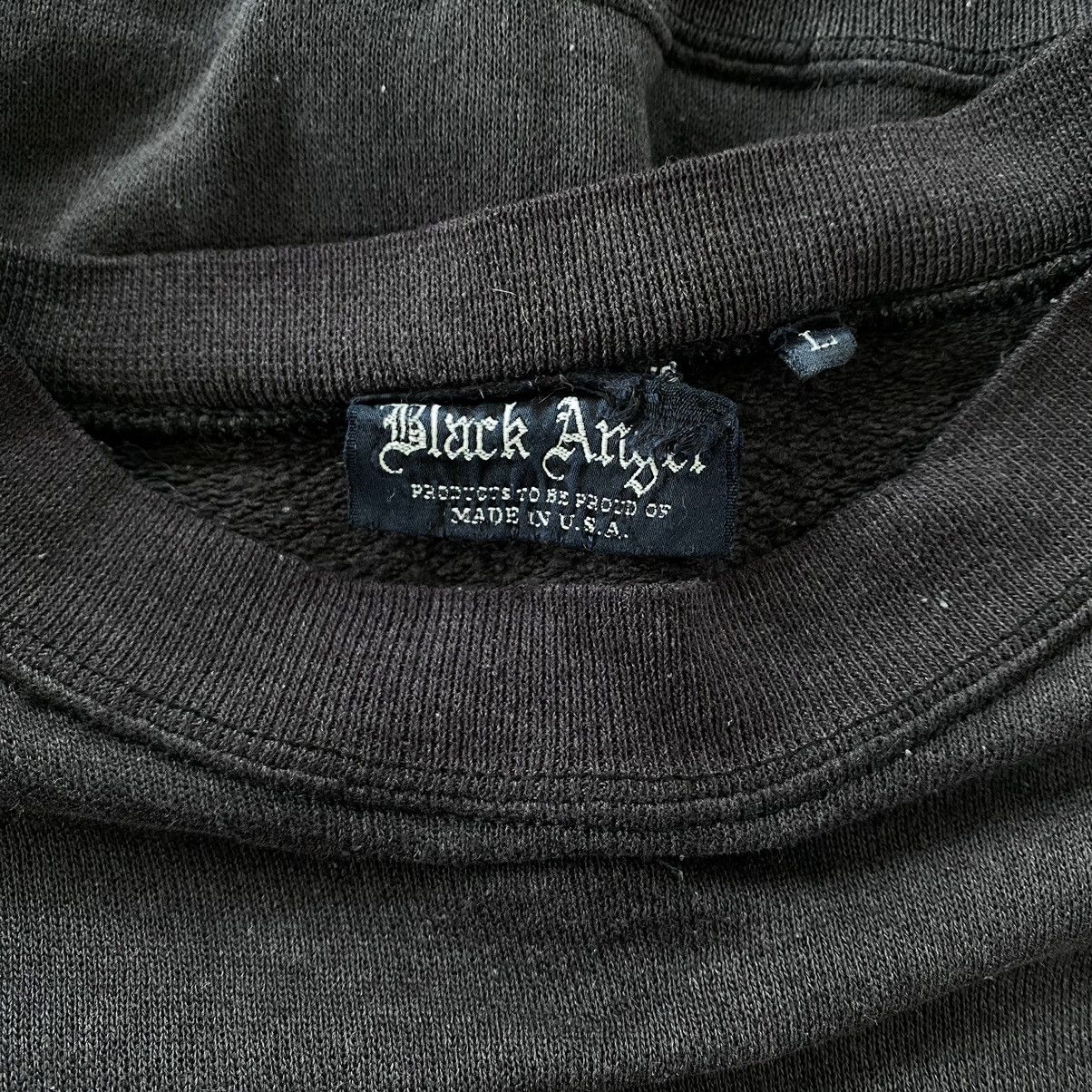 Band Tees × Vintage Rare Death Low ABYSS Of SELF Skull Black Angel Sweatshirt Size US L / EU 52-54 / 3 - 8 Thumbnail