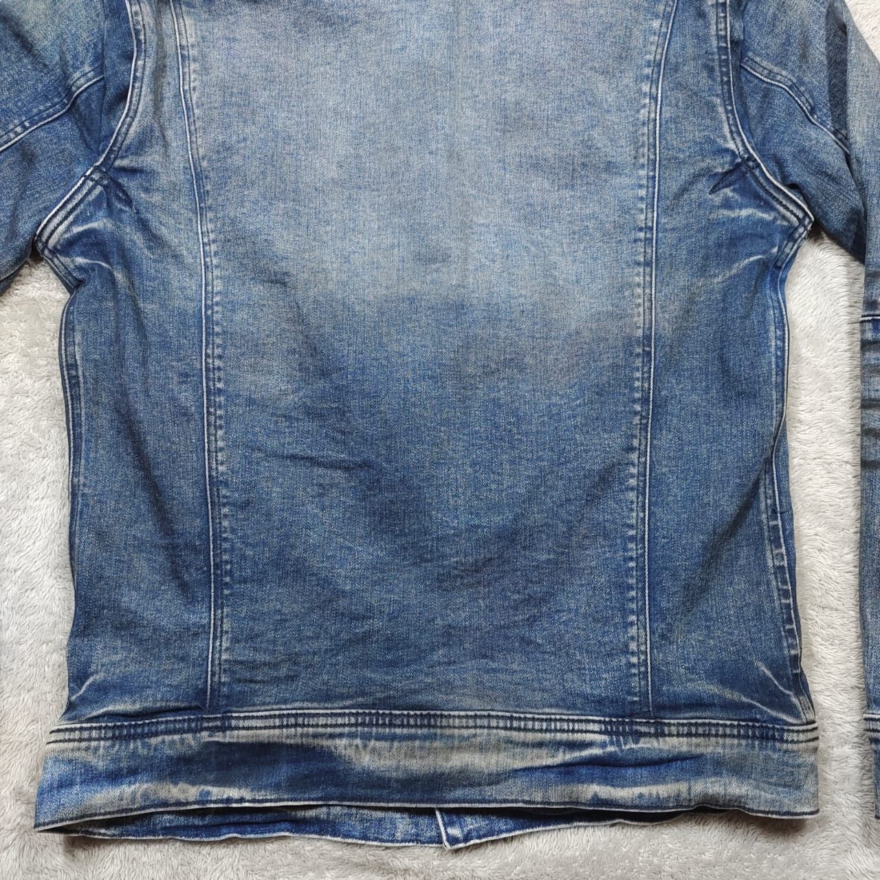 Diesel × G-Star × Urban Outfitters UNIQUE I'Z FRONTIER BLUE DENIM JACKET TRUCKER Size US M / EU 48-50 / 2 - 7 Thumbnail