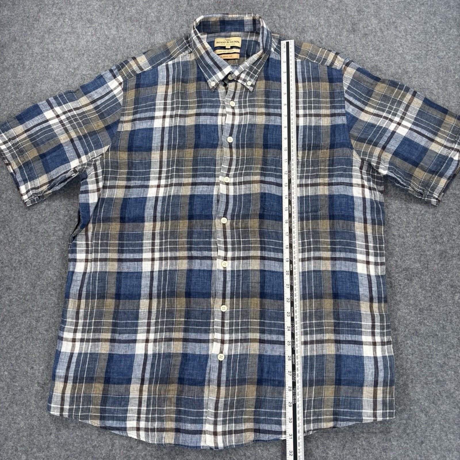 Rodd & Gunn Rodd & Gunn Italian Fabric Linen Shirt Men's XL Classic Fit Size US XL / EU 56 / 4 - 9 Thumbnail