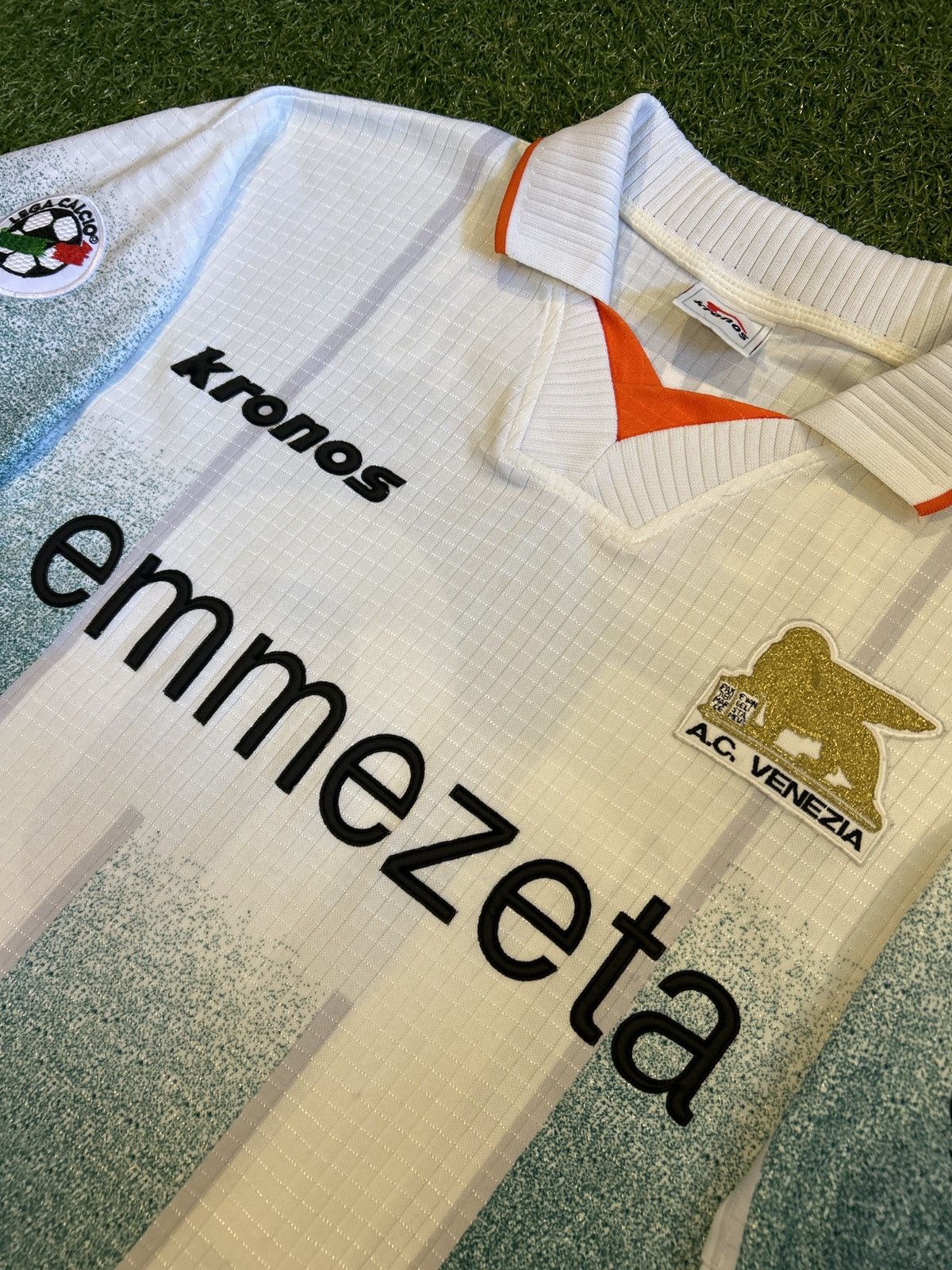 Vintage 99/00 AC Venezia Petković Away Shirt Size US L / EU 52-54 / 3 - 8 Thumbnail