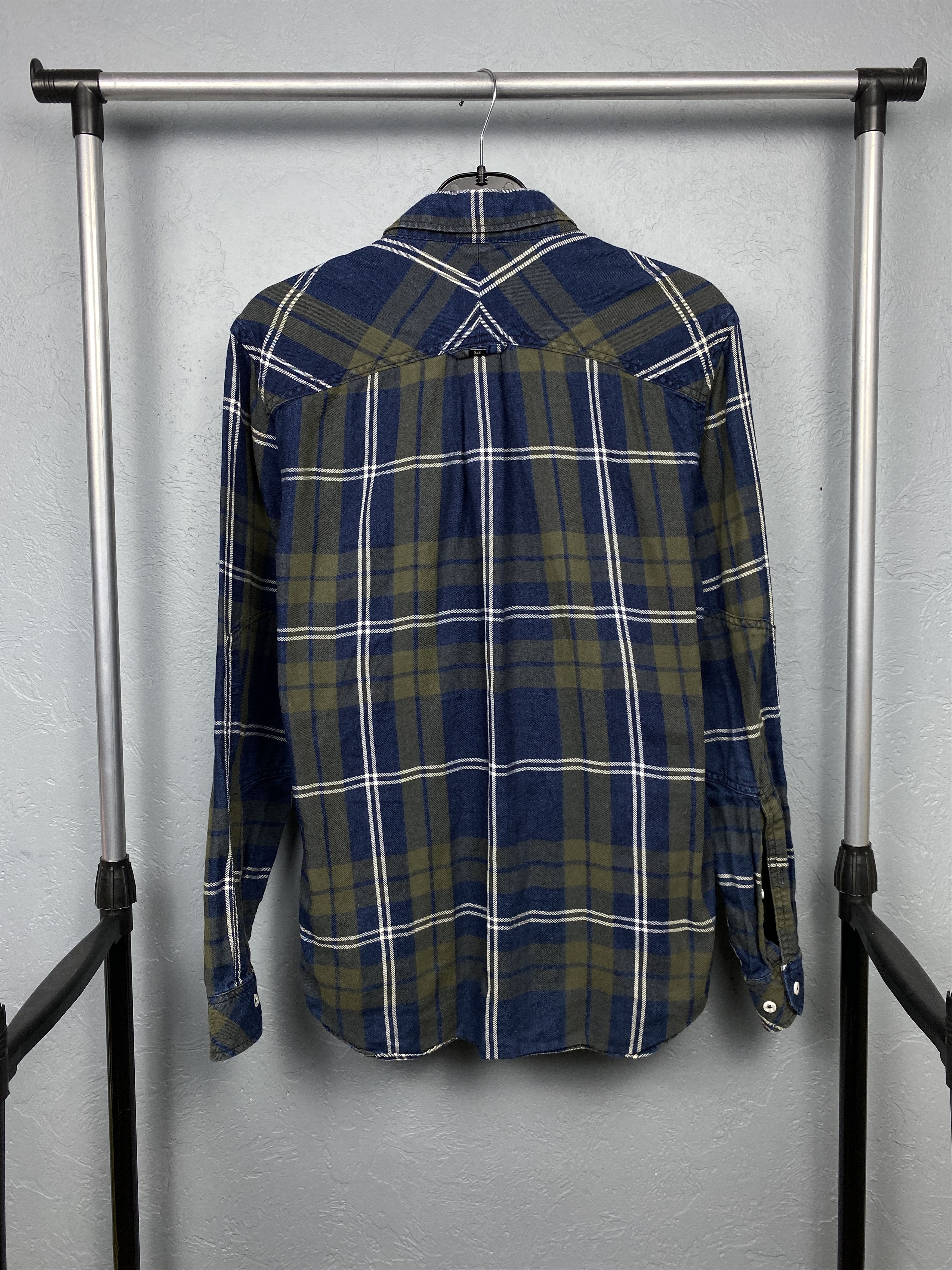 G-Star G Star Raw Mens Flannel Plaid Shirt Size US M / EU 48-50 / 2 - 6 Thumbnail