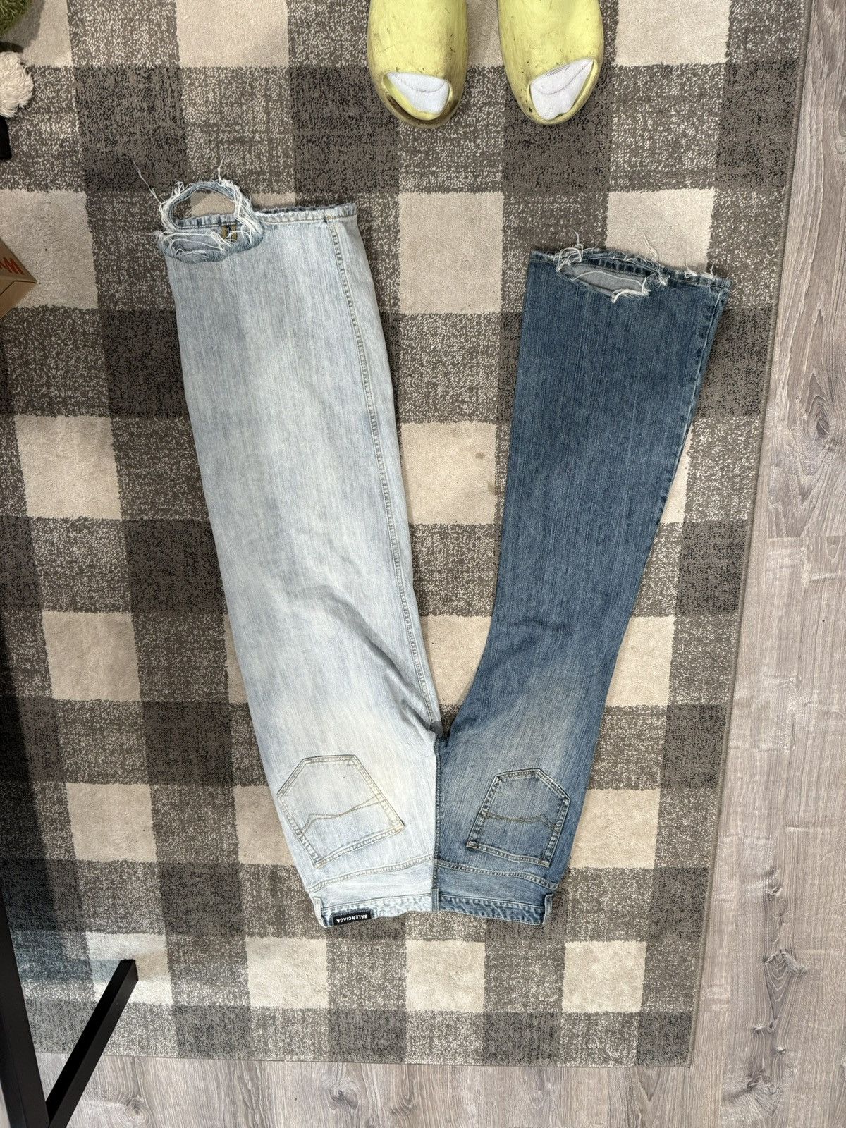 Balenciaga Balenciaga Two Tone Jeans Size US 30 / EU 46 - 2 Thumbnail