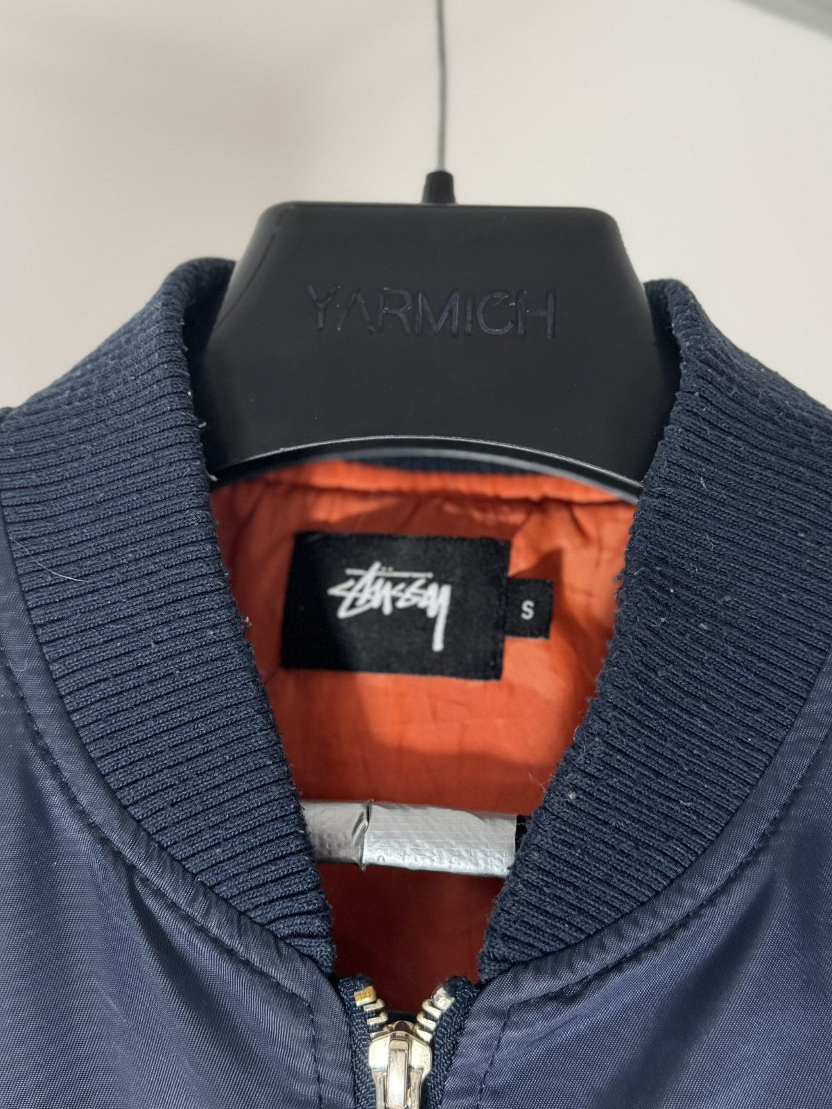 Stussy Stussy Nylon Aviator Blue Orange Bomber Small Size US S / EU 44-46 / 1 - 4 Thumbnail