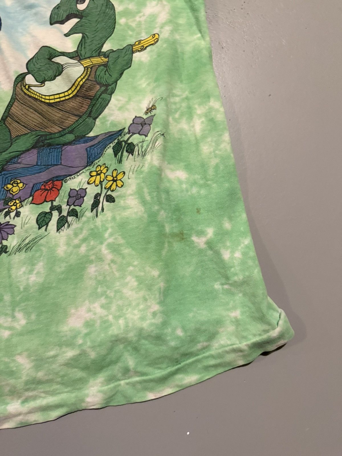 Liquid Blue Vintage 1992 Grateful Dead Spring Tour Single Stitch T Shirt Size US XL / EU 56 / 4 - 9 Thumbnail