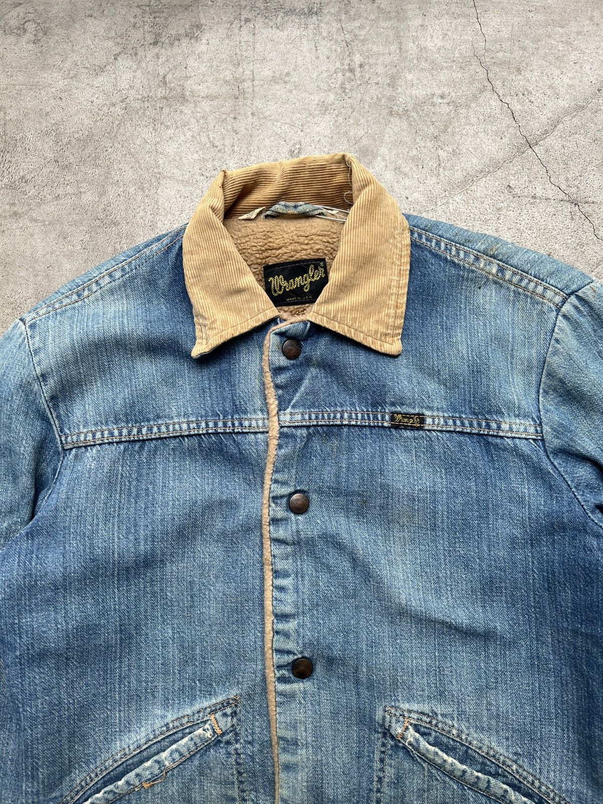 Vintage Wrangler - 1970S Size US S / EU 44-46 / 1 - 2 Thumbnail