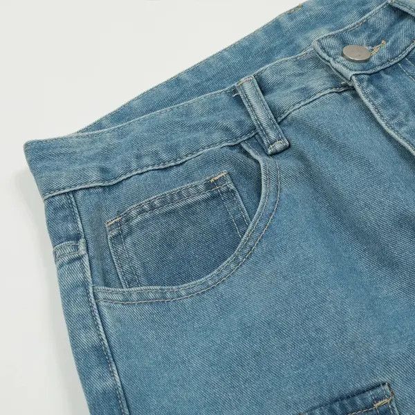 Vintage Kawamura x Mii skate hiphop urban fade baggy cargo jeans Size US 34 / EU 50 - 3 Thumbnail