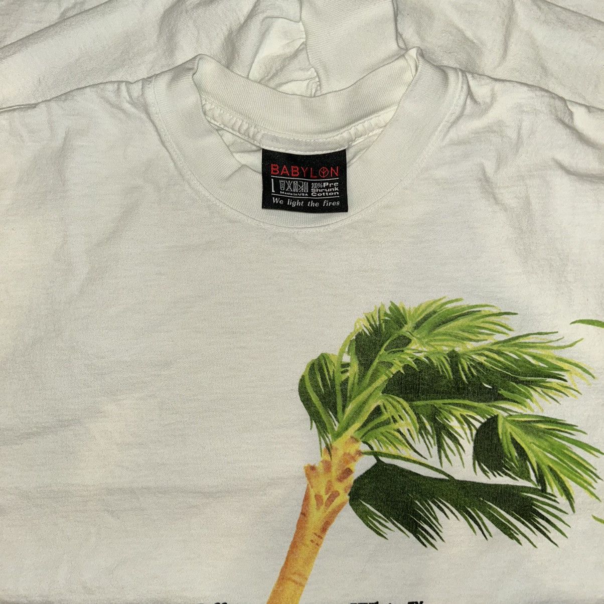 Babylon × Off-White Off-White x Babylon III Wind Palm Tree Long Sleeve Shirt Size US L / EU 52-54 / 3 - 3 Thumbnail