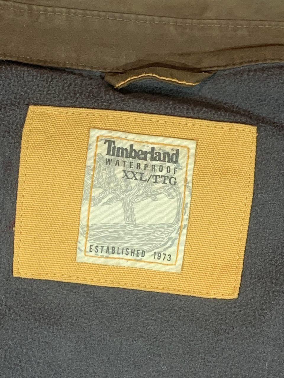 Timberland × Vintage Timberland Vintage Jacket Bomber Brown Size US XXL / EU 58 / 5 - 14 Thumbnail
