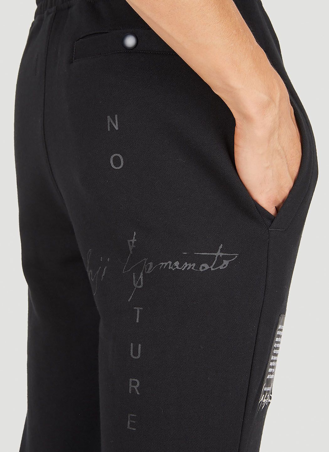 New Era × Yohji Yamamoto BNWT Black Track Pants Size US 34 / EU 50 - 4 Thumbnail