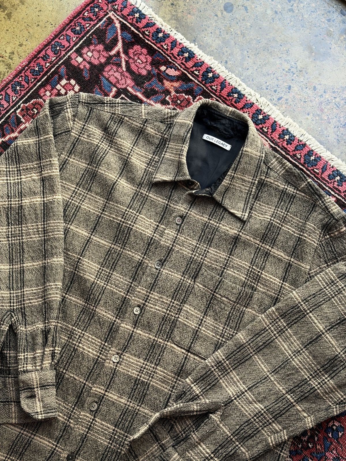 Our Legacy Our Legacy Above Check Overshirt Size US M / EU 48-50 / 2 - 6 Thumbnail