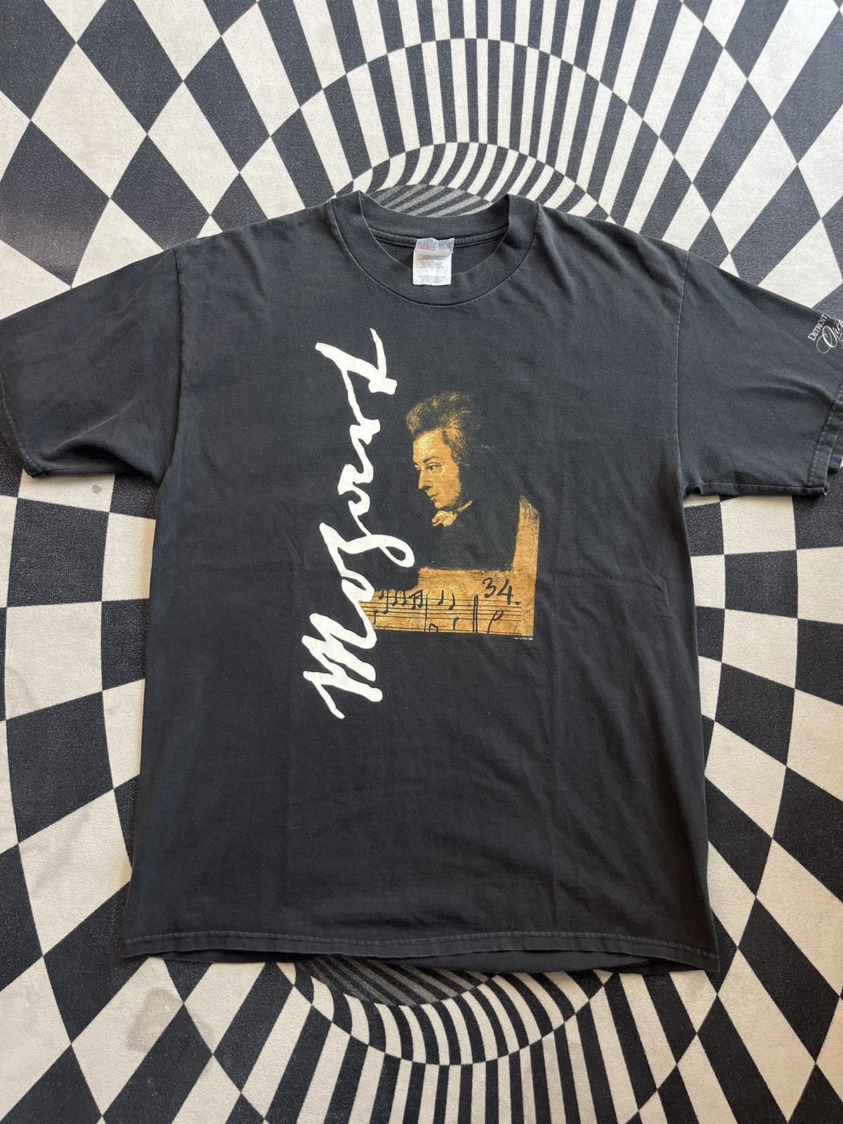 Arts & Science Vintage MOZART Detroit Symphony Orchestra 90’s Tshirt Size US L / EU 52-54 / 3 - 3 Thumbnail