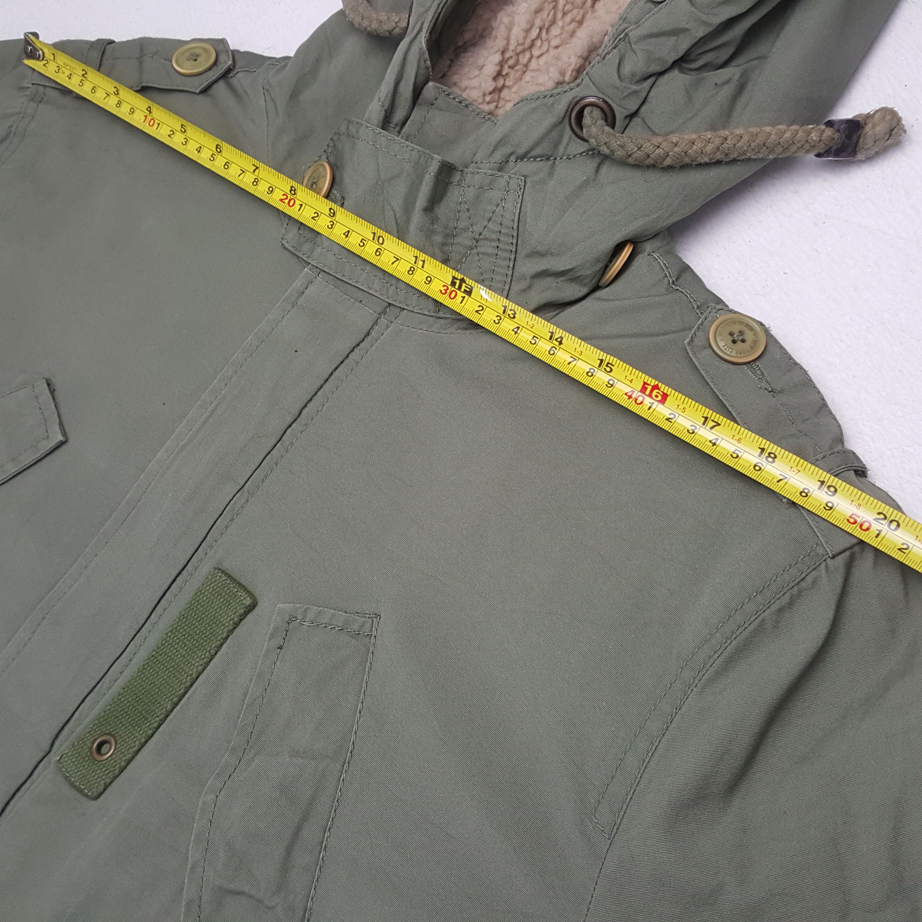 Vintage Hilfiger Denim Parka Jacket Nice Design RR21 Size US L / EU 52-54 / 3 - 5 Thumbnail