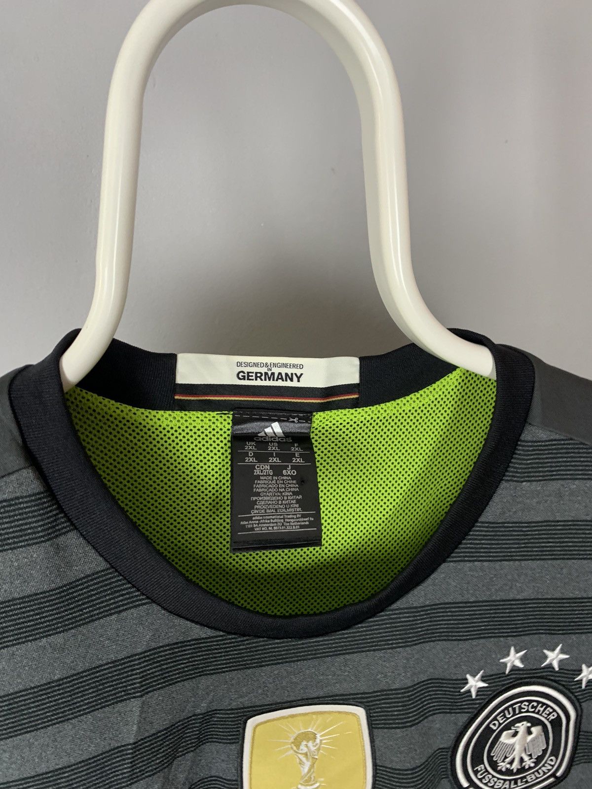 Adidas Germany 2016-2017 Adidas Soccer Jersey Away #8 Kroos Size US XXL / EU 58 / 5 - 4 Thumbnail