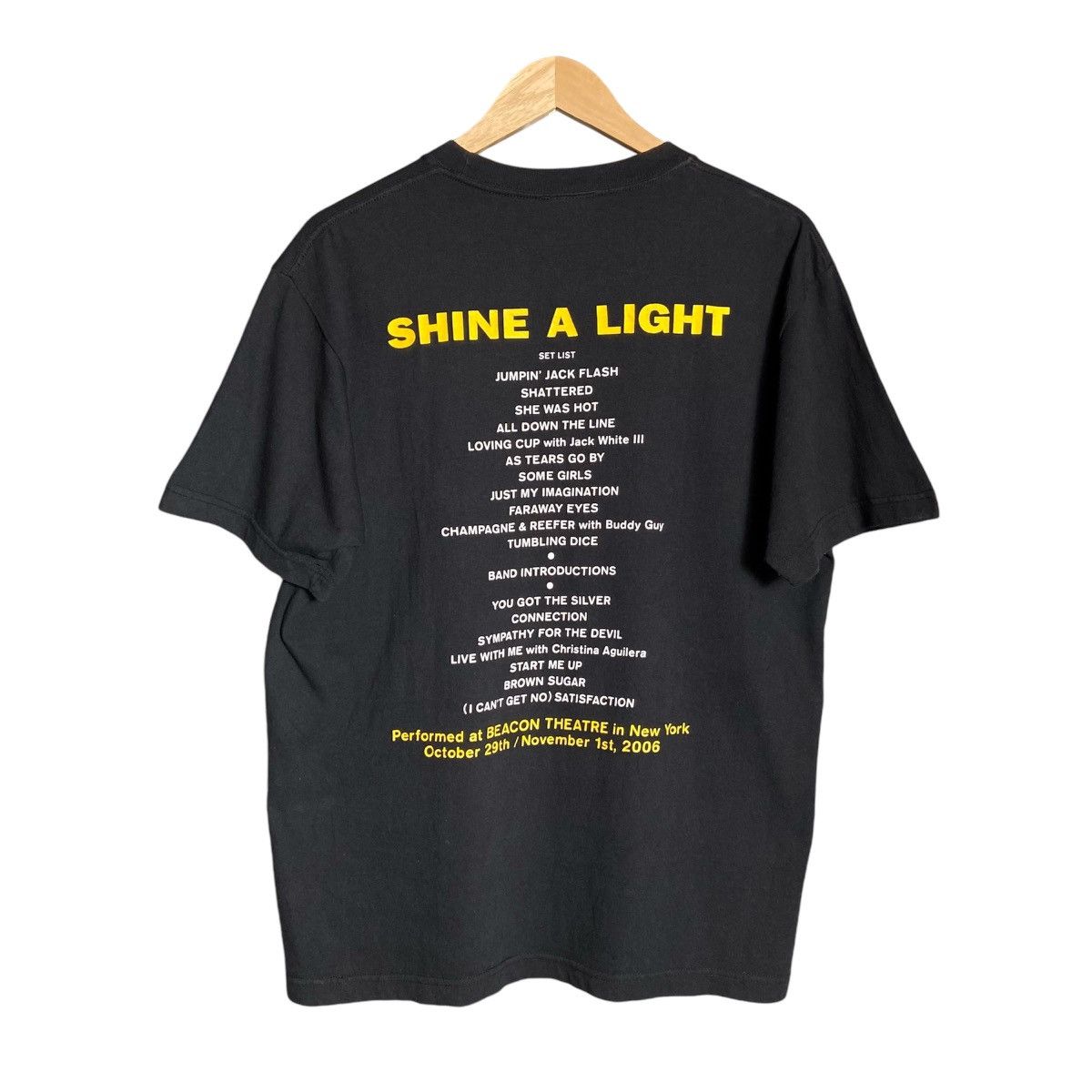 Band Tees × The Rolling Stones × Vintage Vintage The Rolling Stones Shine A Light T-Shirt Size US L / EU 52-54 / 3 - 2 Thumbnail