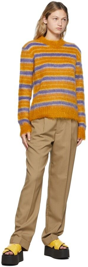 Marni o1y1125 Crewneck Sweater in Multicolor Size M / US 6-8 / IT 42-44 - 4 Thumbnail