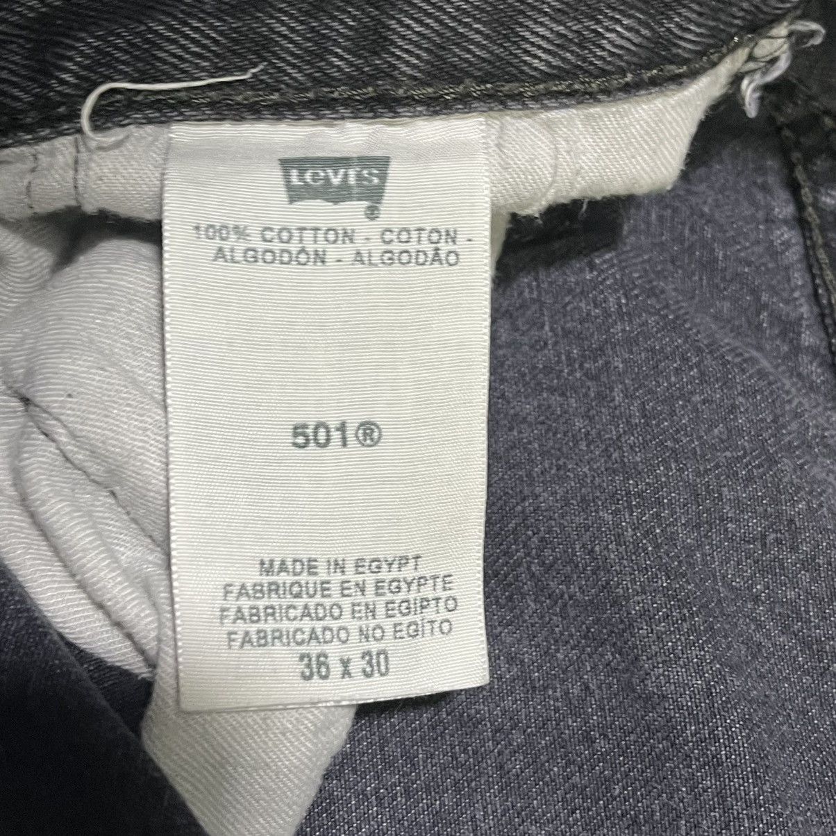 Levi's Vintage 2000s Levi's 501 Button Fly Grunge Skater Jeans Size US 34 / EU 50 - 7 Thumbnail