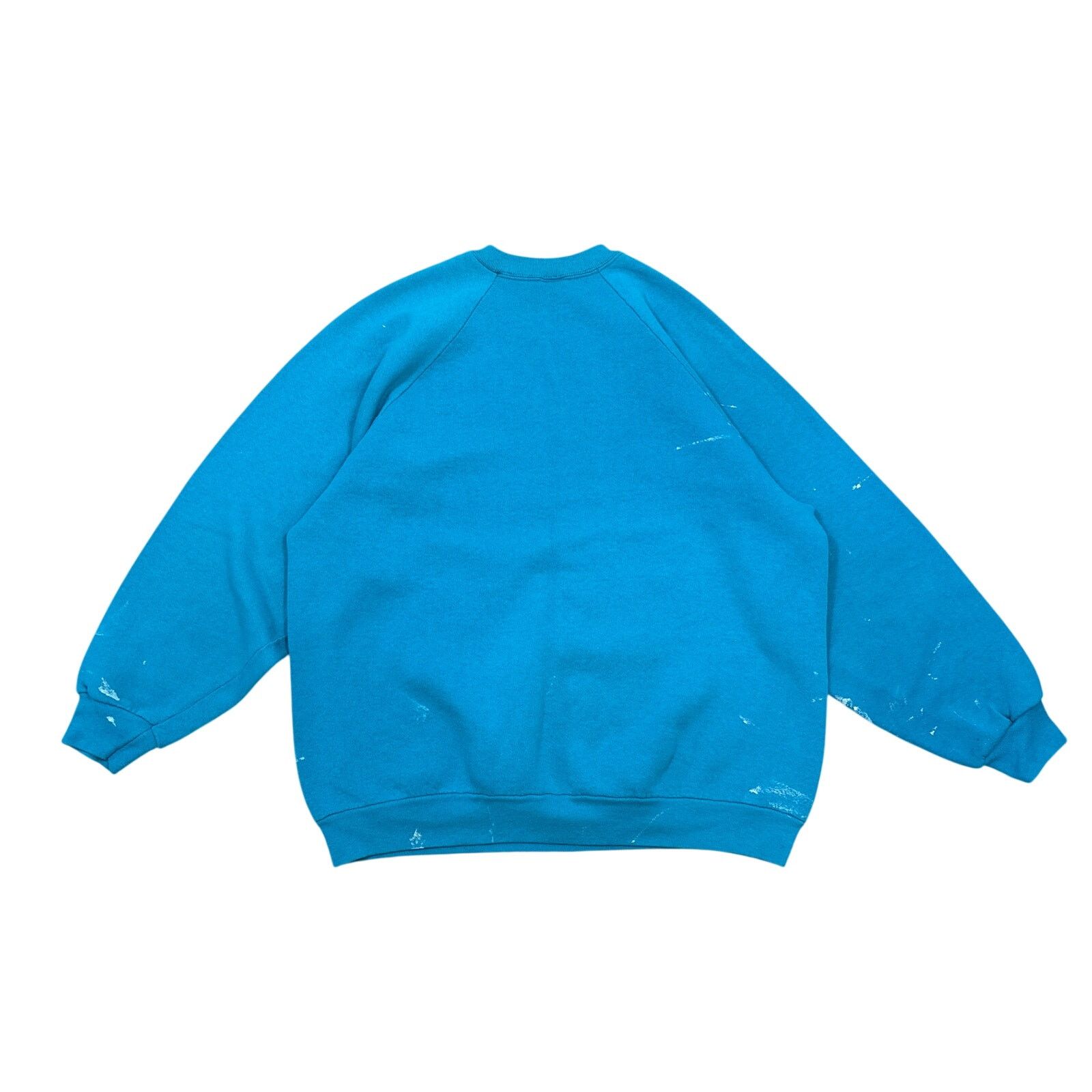 Fruit Of The Loom Vintage 90s Fruit of the Loom casual wear Teal Crewneck XL Size US XL / EU 56 / 4 - 5 Thumbnail