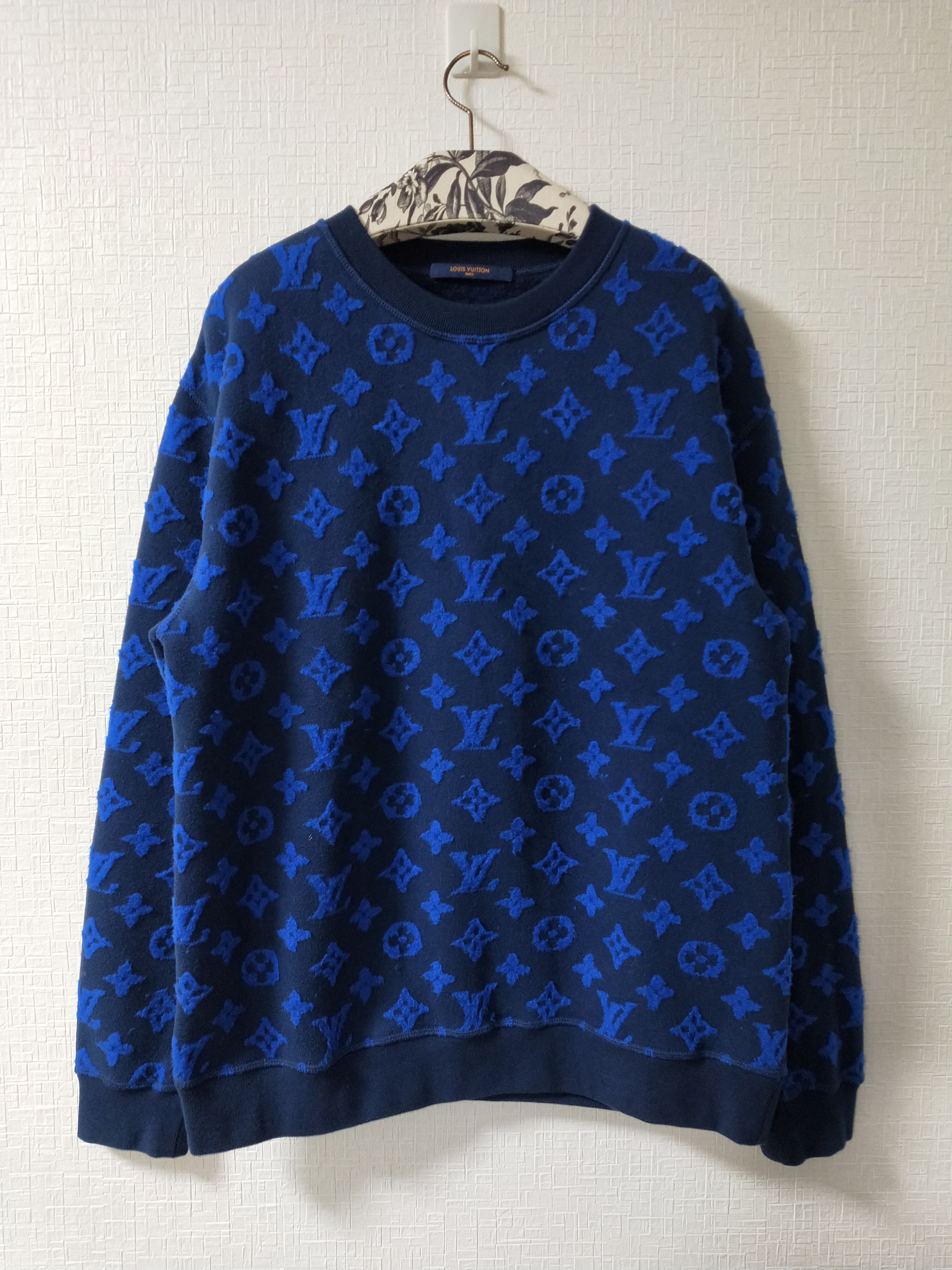 Louis Vuitton Monogram Jacquard Sweatshirt Size US M / EU 48-50 / 2 - 1 Thumbnail