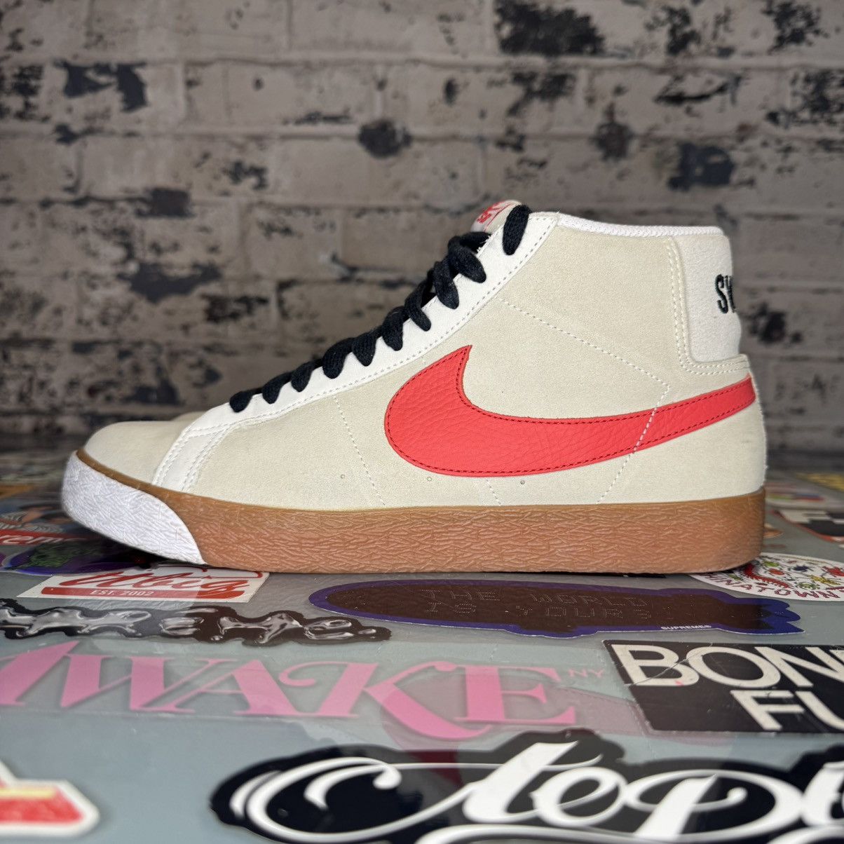 Nike SB Nike SB Blazer Mid Premium Swoosh Life Sz 10 No Box Size US 10 / EU 43 - 1 Thumbnail