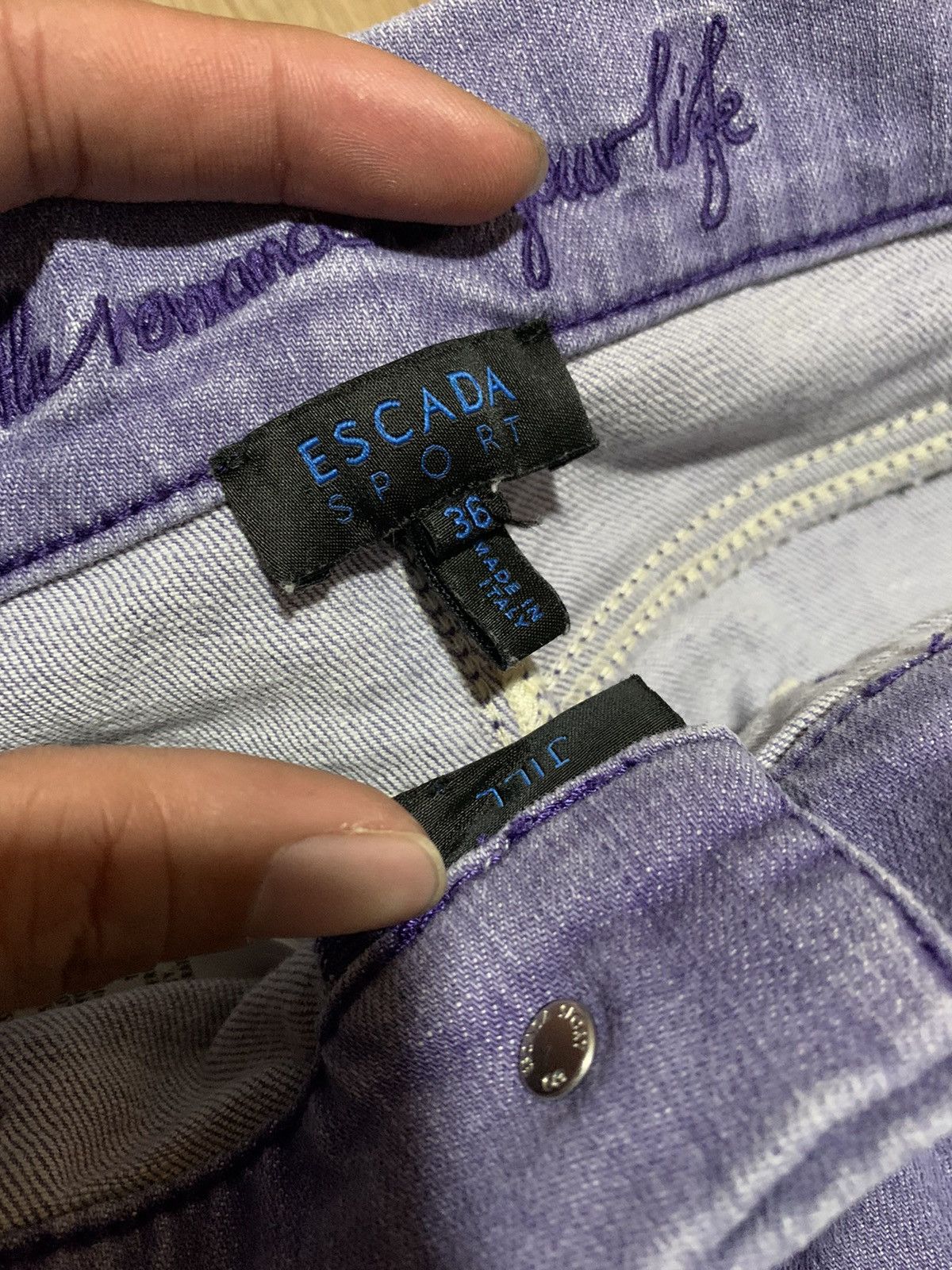 Escada × Escada Sport Escada Sport Flare JILL Pants Size 25" / US 0 / IT 36 - 6 Thumbnail