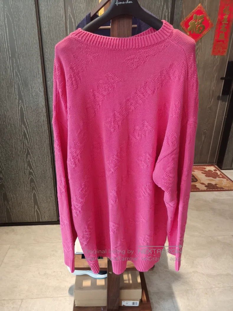 Balenciaga Balenciaga All-over Print Bullet Screen Knit Sweater Size US M / EU 48-50 / 2 - 1 Thumbnail