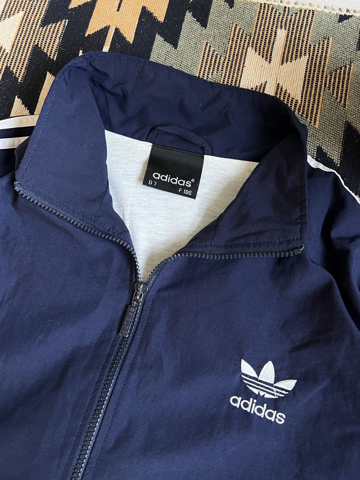 Adidas × Vintage Vintage Adidas Track Retro Jacket 3 Stripes Y2k Size US L / EU 52-54 / 3 - 5 Thumbnail