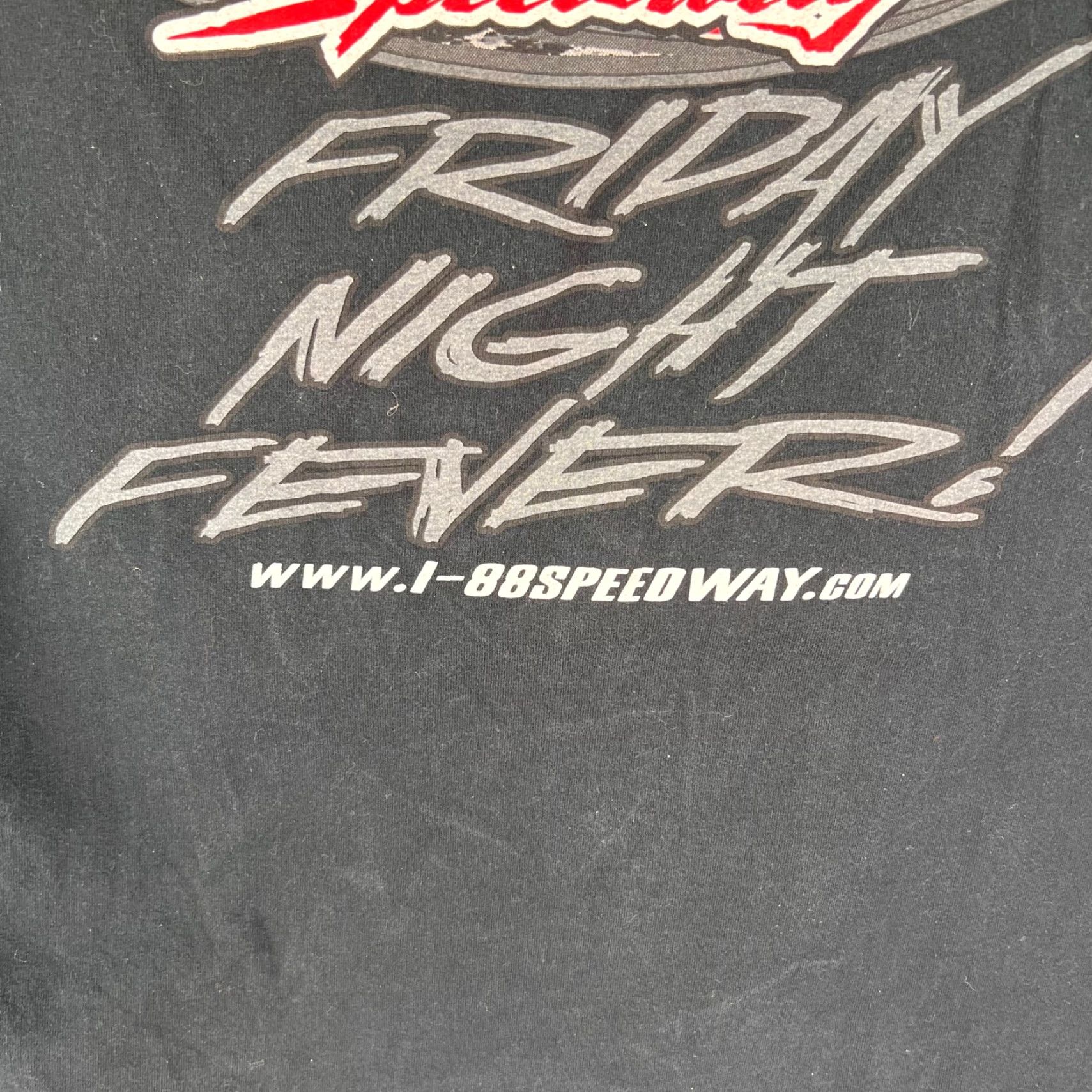 Gildan Gildan I 88 Speedway Graphics T Shirt XL Black 2 Sided Racing Tee Mens Size US XL / EU 56 / 4 - 3 Thumbnail