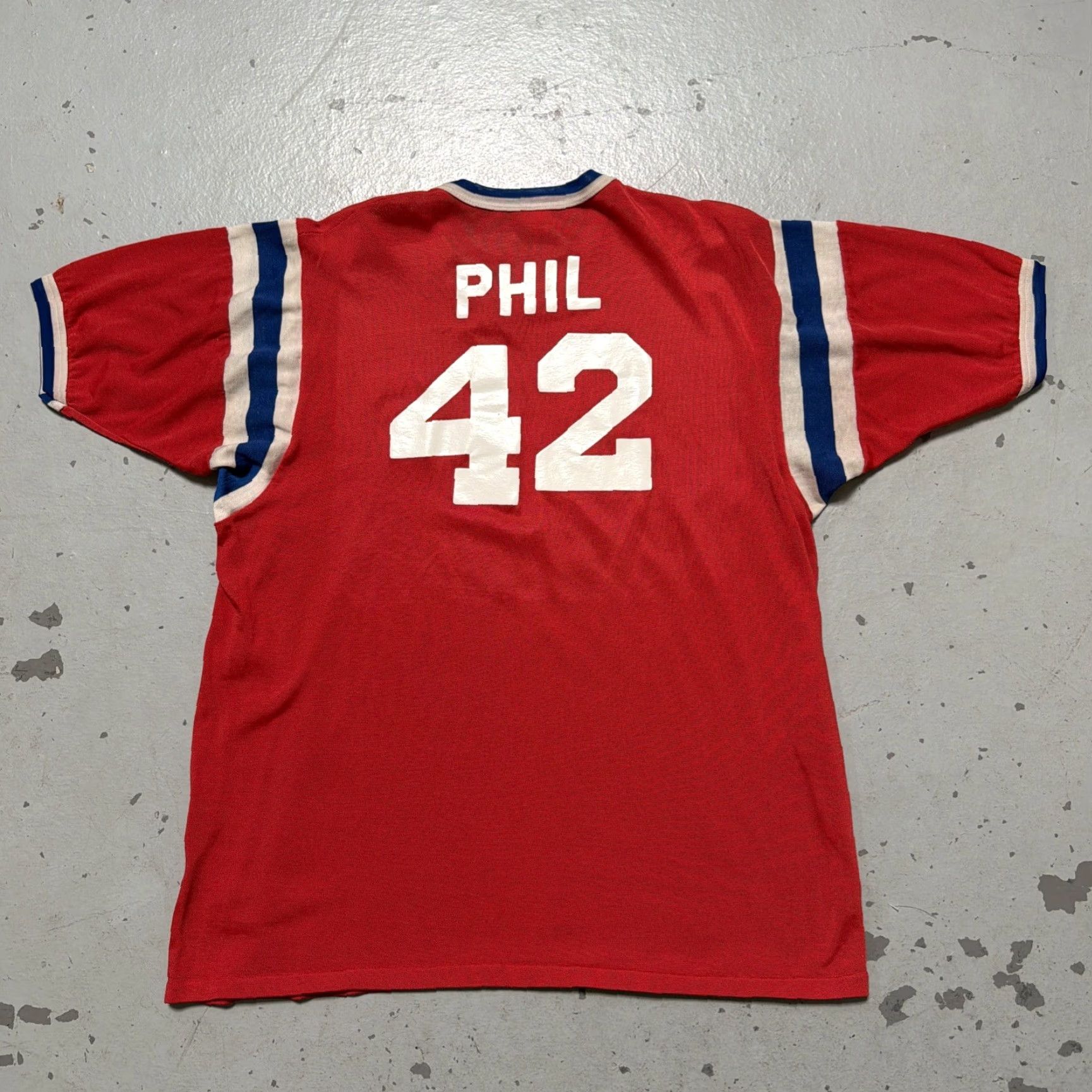 VINTAGE Durack DURENE (Cotton/Nylon) #42 Baseball Football Jersey 