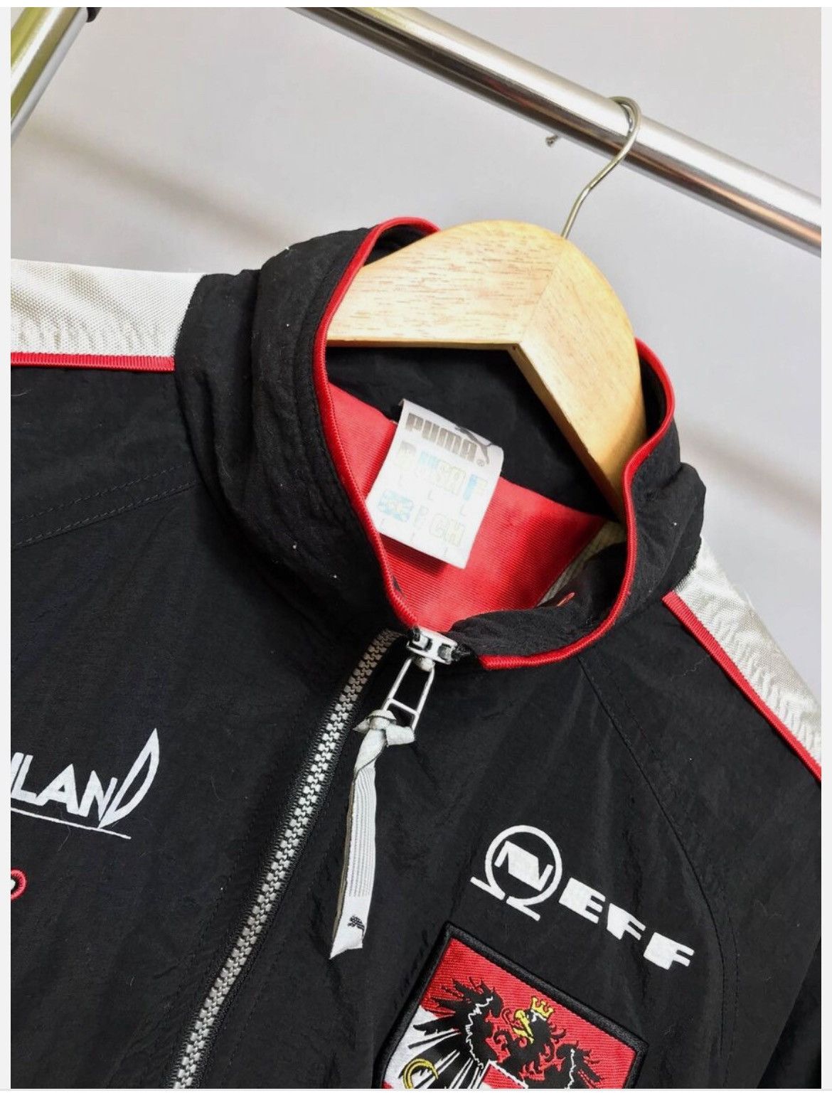 Puma Austria Track Football Jacket Burgenland Neff 90s Adults Size US M / EU 48-50 / 2 - 2 Thumbnail