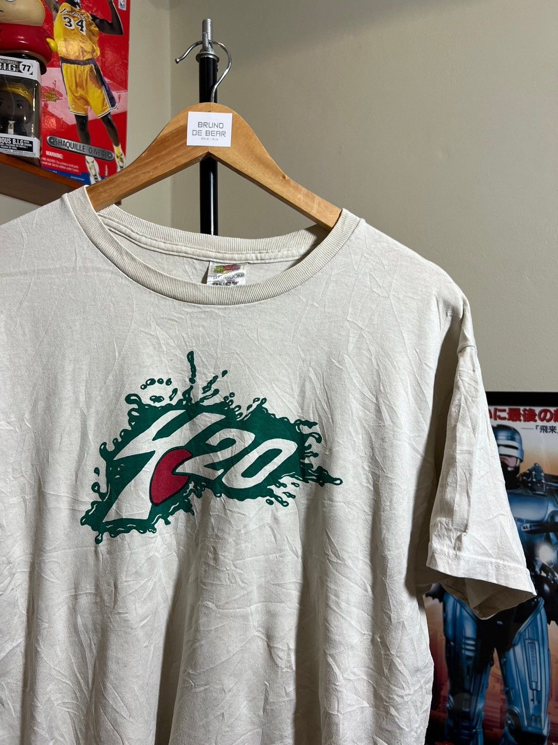Vintage Vintage 420 parody 7 up shirt BN Size US L / EU 52-54 / 3 - 1 Thumbnail