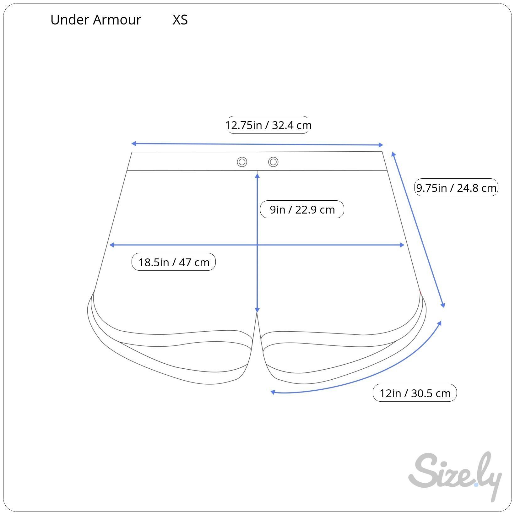 Under Armour Under Armour Women's Grey Running Shorts XS NWT Size 25" / US 0 / IT 36 - 3 Thumbnail