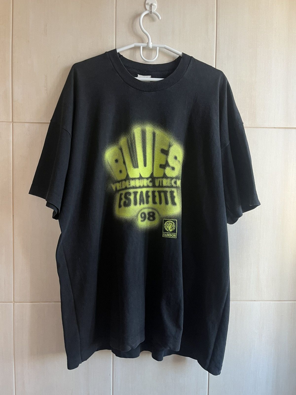Vintage T-shirt Blues Estafette Vintage Size US XL / EU 56 / 4 - 1 Thumbnail