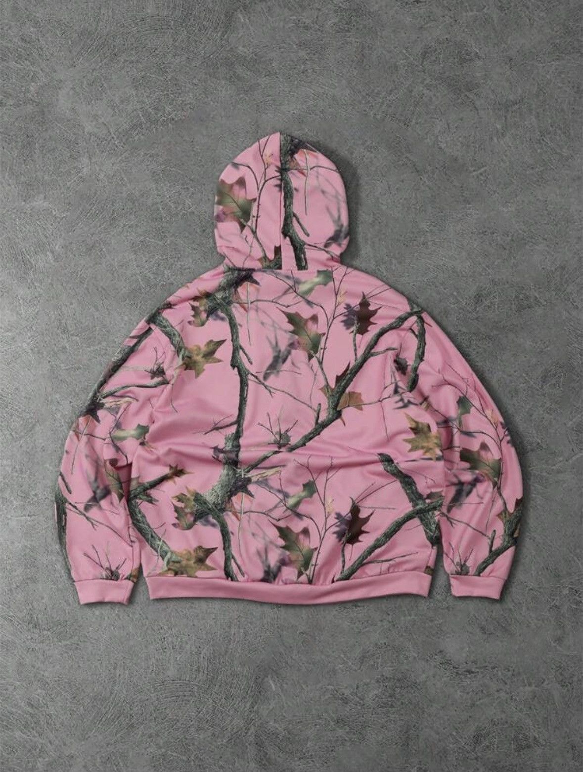 Other Pink forest camouflage oversize hooded zip-up sweatshirt Size US M / EU 48-50 / 2 - 2 Thumbnail
