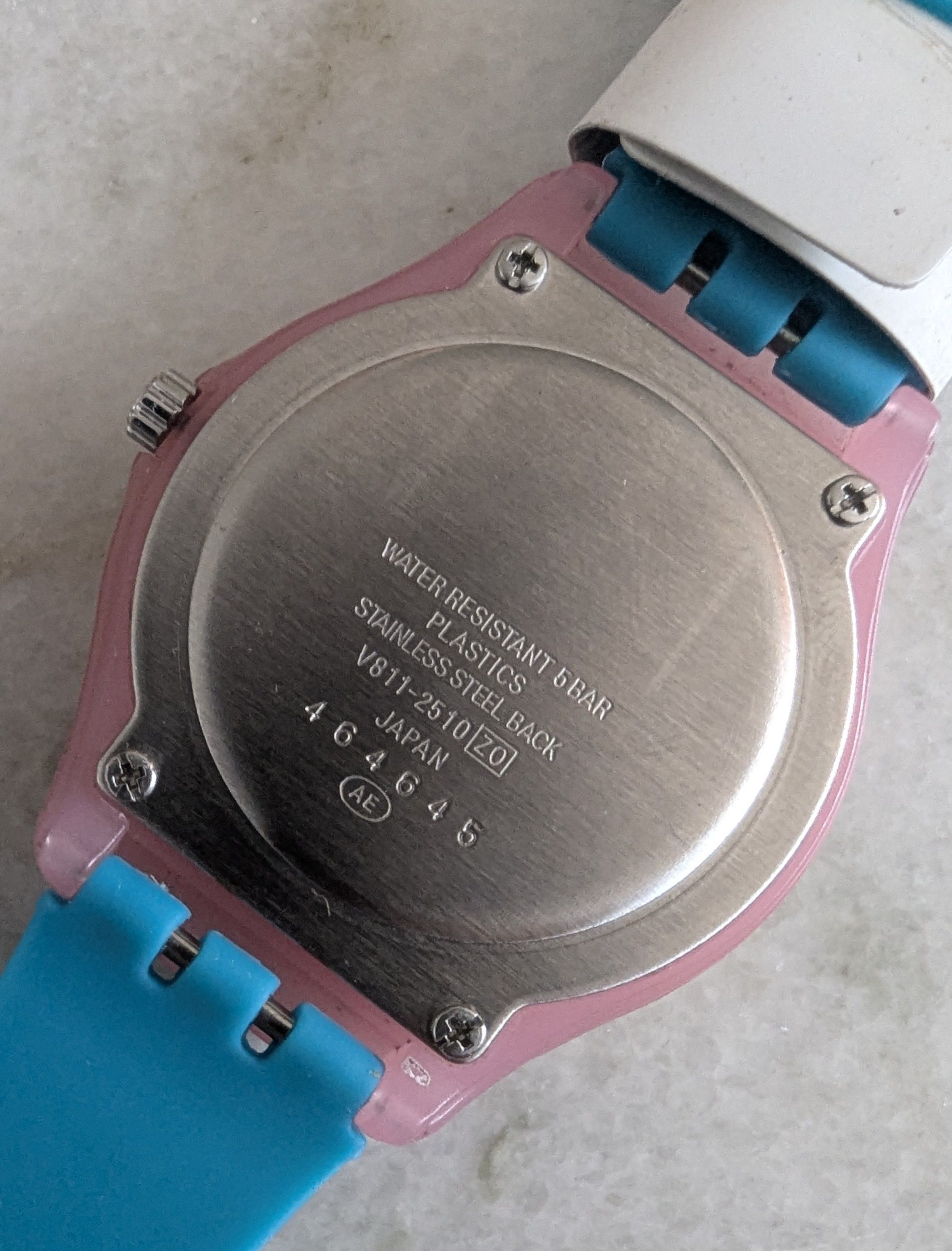 ALBA NOS 1994 Seiko Alba Lagoon AMRF015 Full Lume Watch Size 38 - 7 Thumbnail