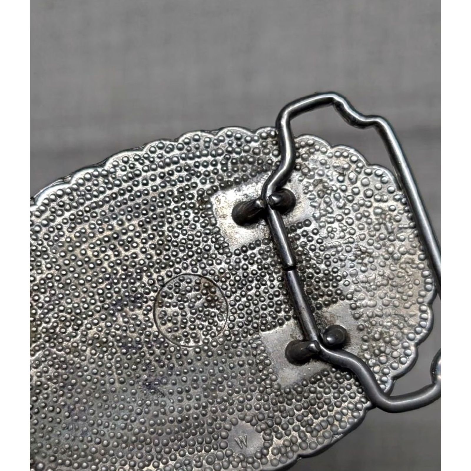 Vintage VINTAGE DAISY belt buckle ENGRAVED western floral Men Belt Buckle Size ONE SIZE - 5 Thumbnail