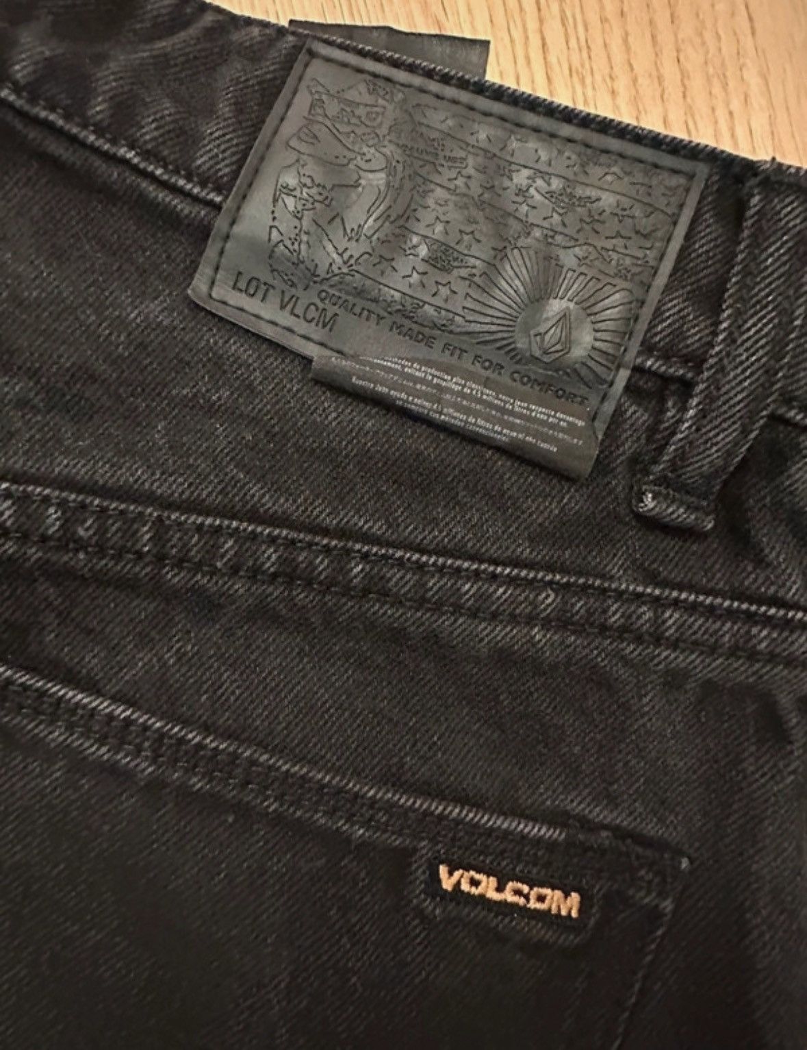Volcom Volcom Billow Pants Black 29 Size US 29 - 2 Thumbnail