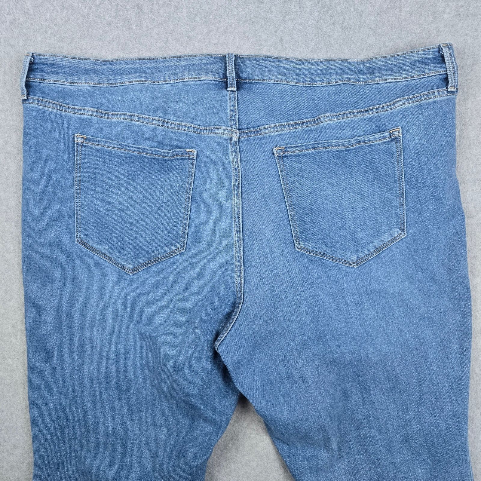 Old Navy Old Navy Womens 24 Mid Rise Wow Boot Cut Jeans Size 42" / US 20 - 6 Thumbnail