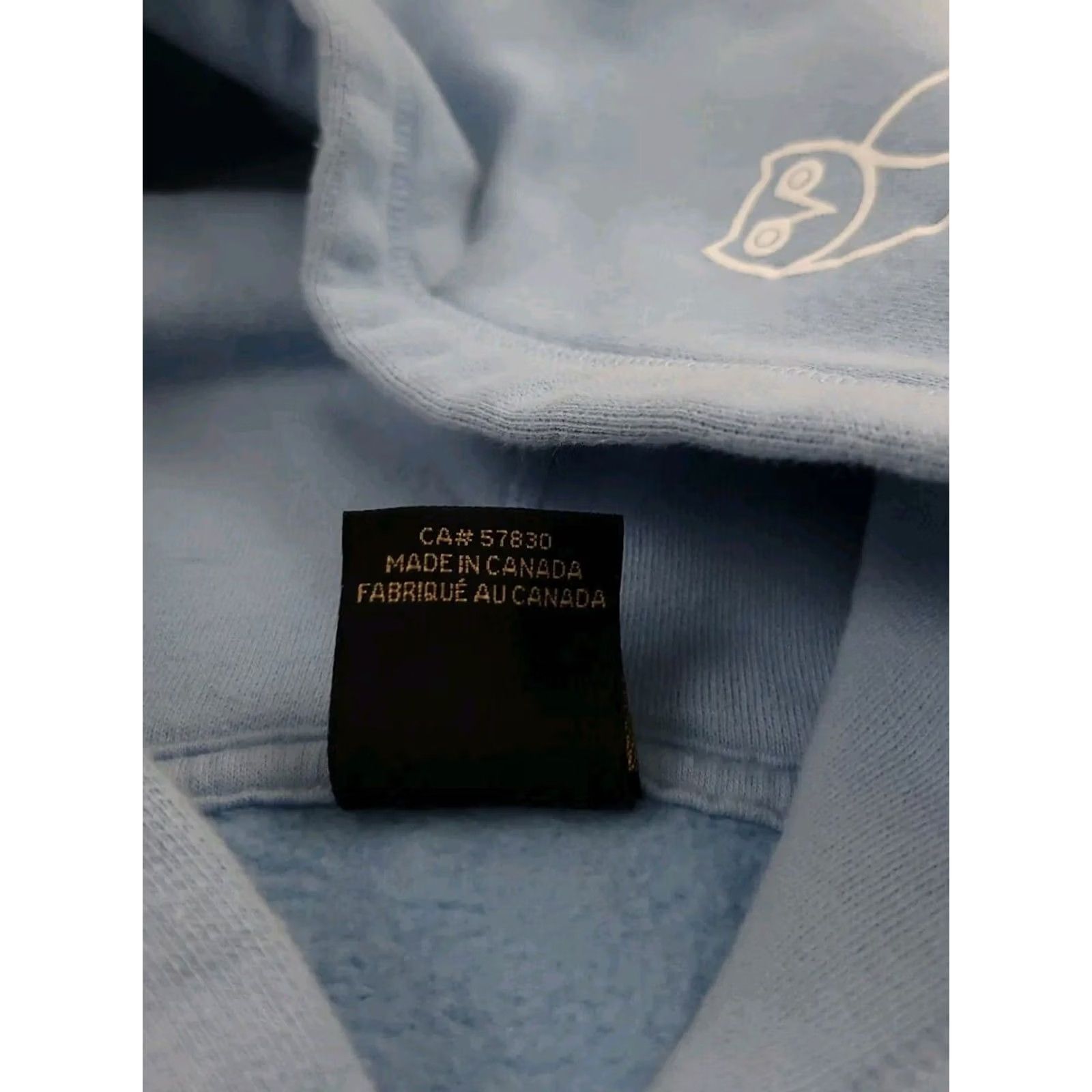 Vintage Rare Light Blue Owl Embroidered Canada OVO Hoodie Regular S Mens Size US S / EU 44-46 / 1 - 7 Thumbnail