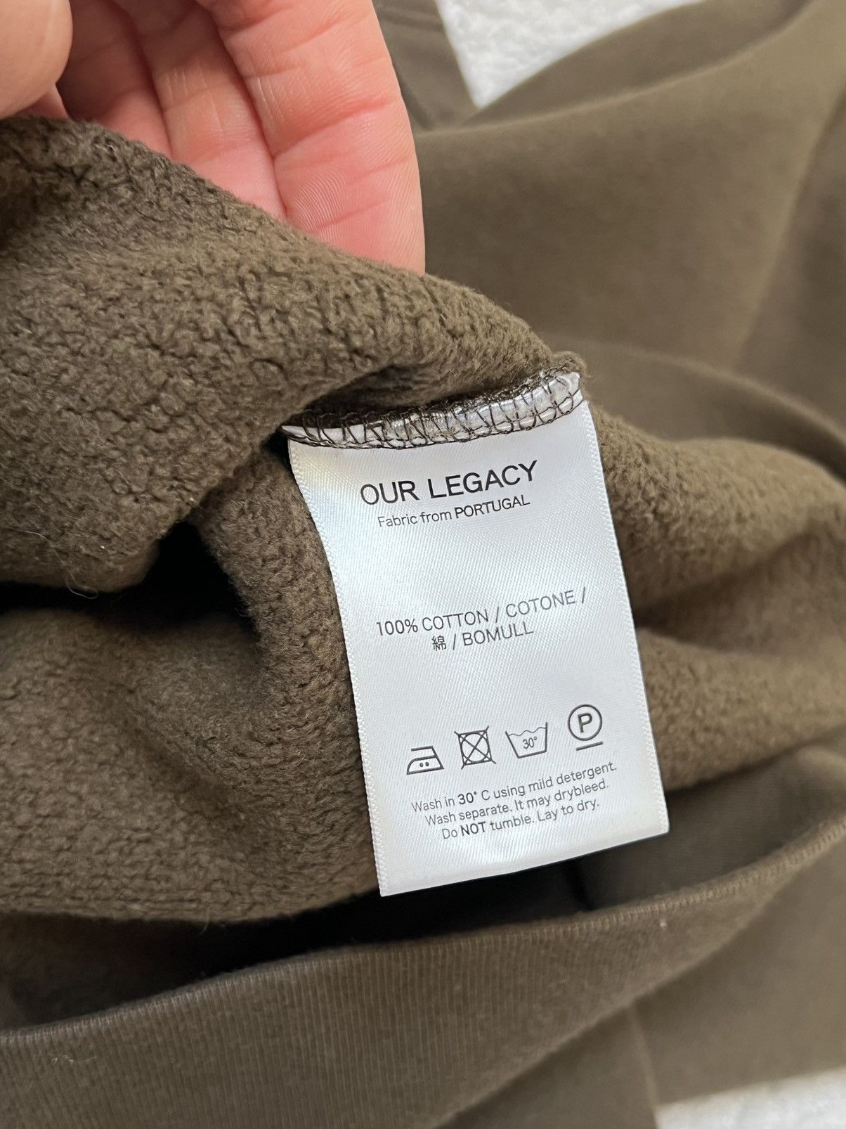 Our Legacy Our Legacy Green Sweatshirt Size M Size US M / EU 48-50 / 2 - 4 Thumbnail