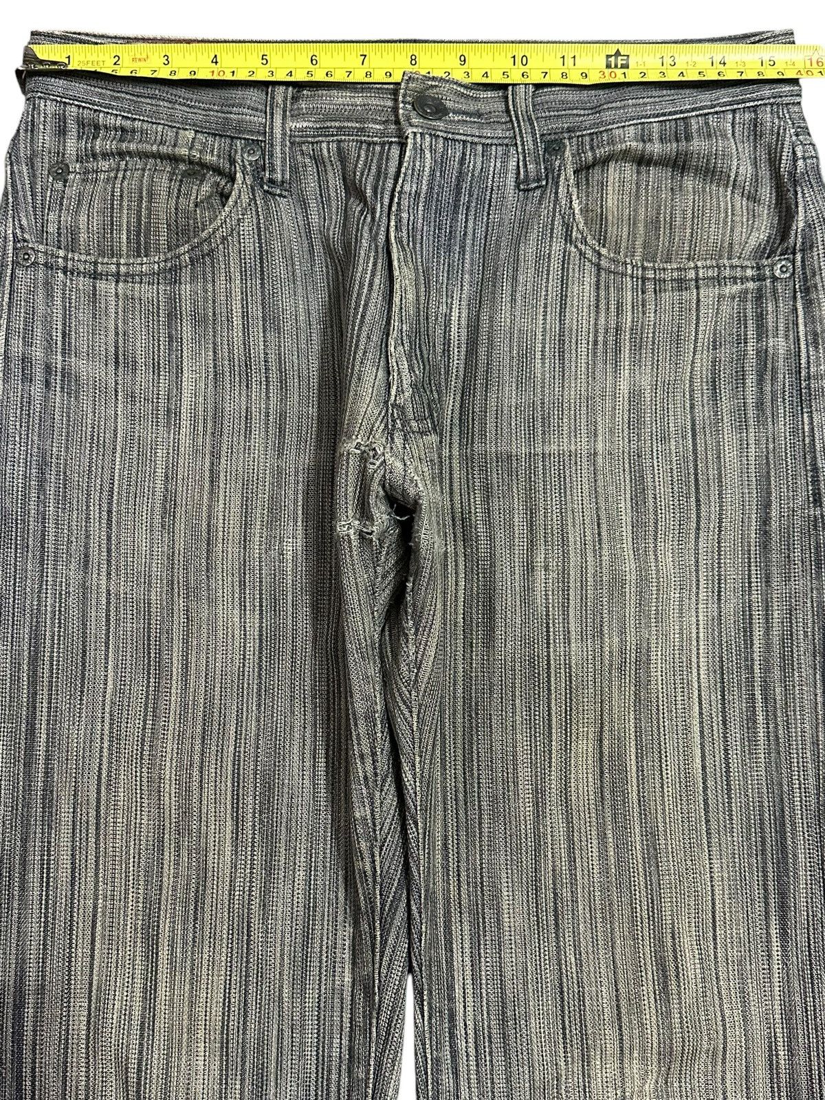 Other Vintage Japanese Brand Mud Wash Style Denim Jeans Size US 31 - 12 Thumbnail