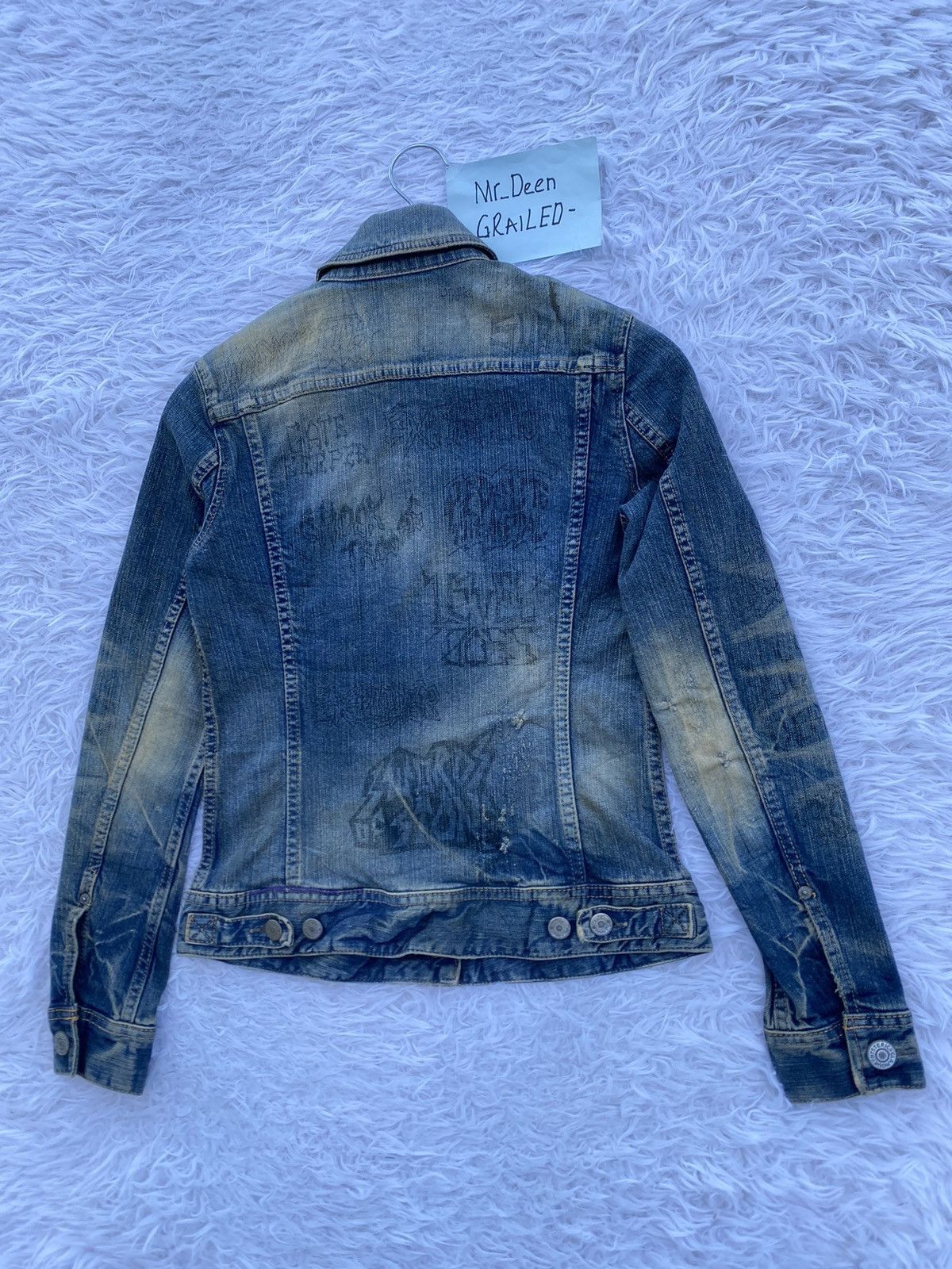Hysteric Glamour Rare Vintage KINKY Hysteric Glamour Denim Jacket Size S / US 4 / IT 40 - 22 Thumbnail