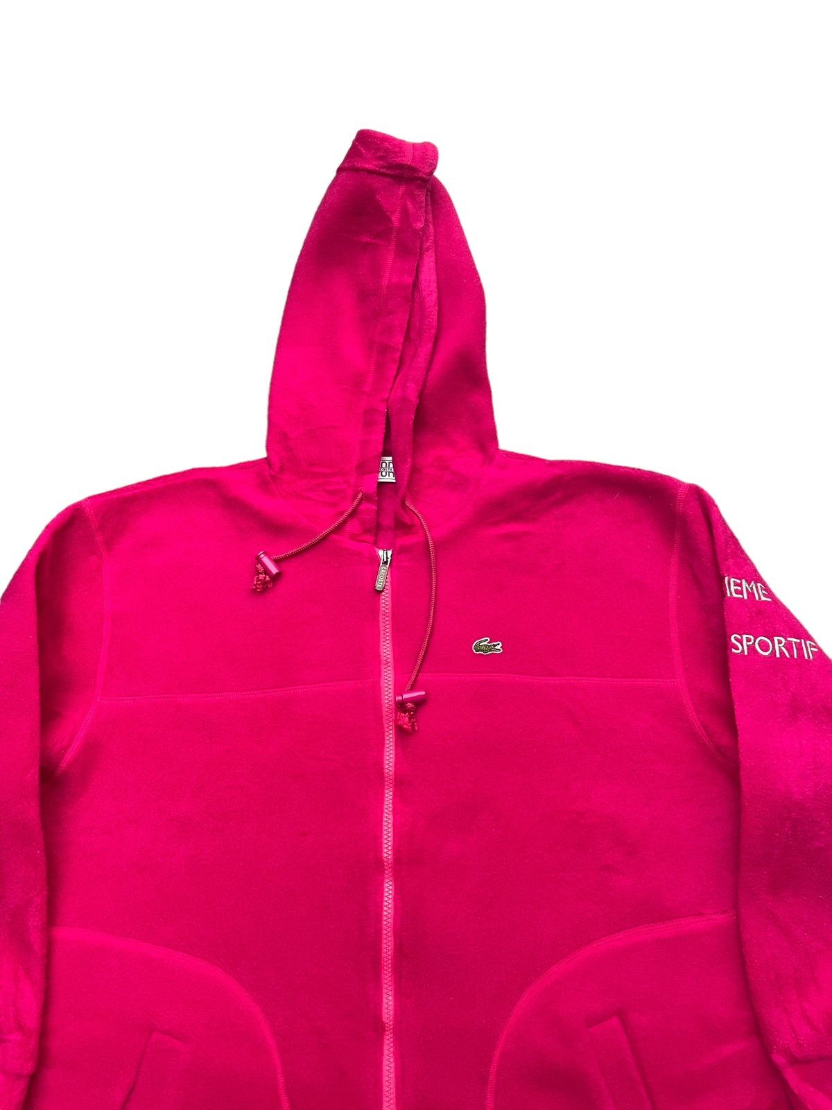 Lacoste Lacoste Sport Fleece Hoodie Size L / US 10 / IT 46 - 3 Thumbnail
