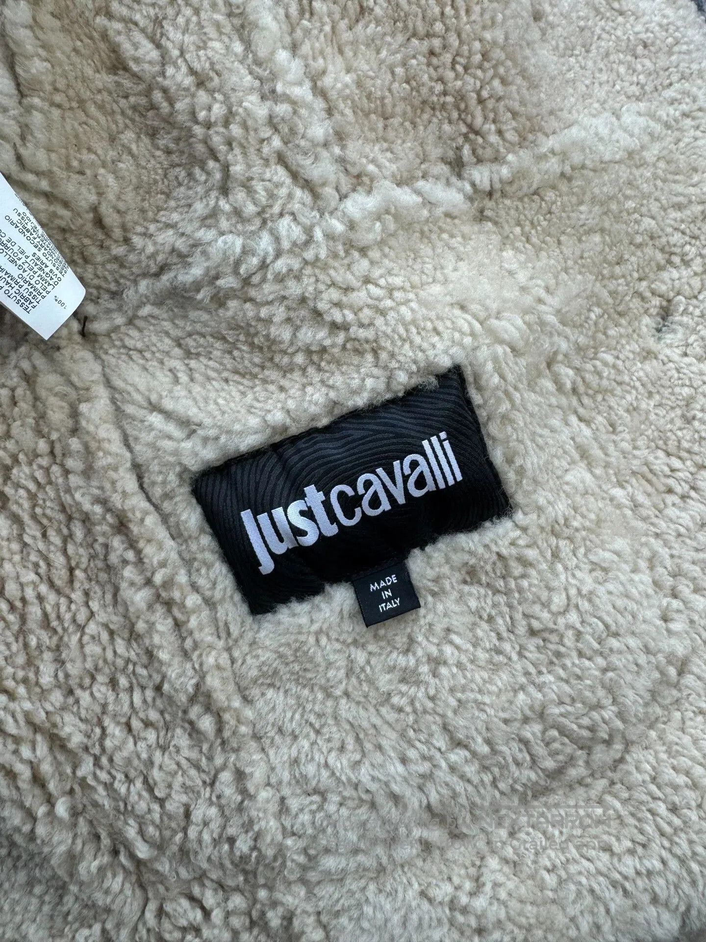Just Cavalli Jus Cavalli Fur Collar Shearling Coat. Size US XXL / EU 58 / 5 - 6 Thumbnail
