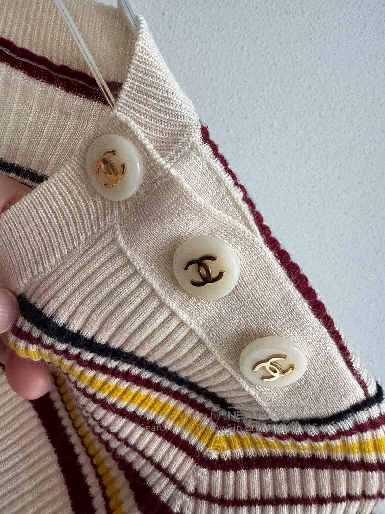 Chanel Chanel 18B striped knitwear Size XXS / US 00 / IT 34 - 5 Thumbnail