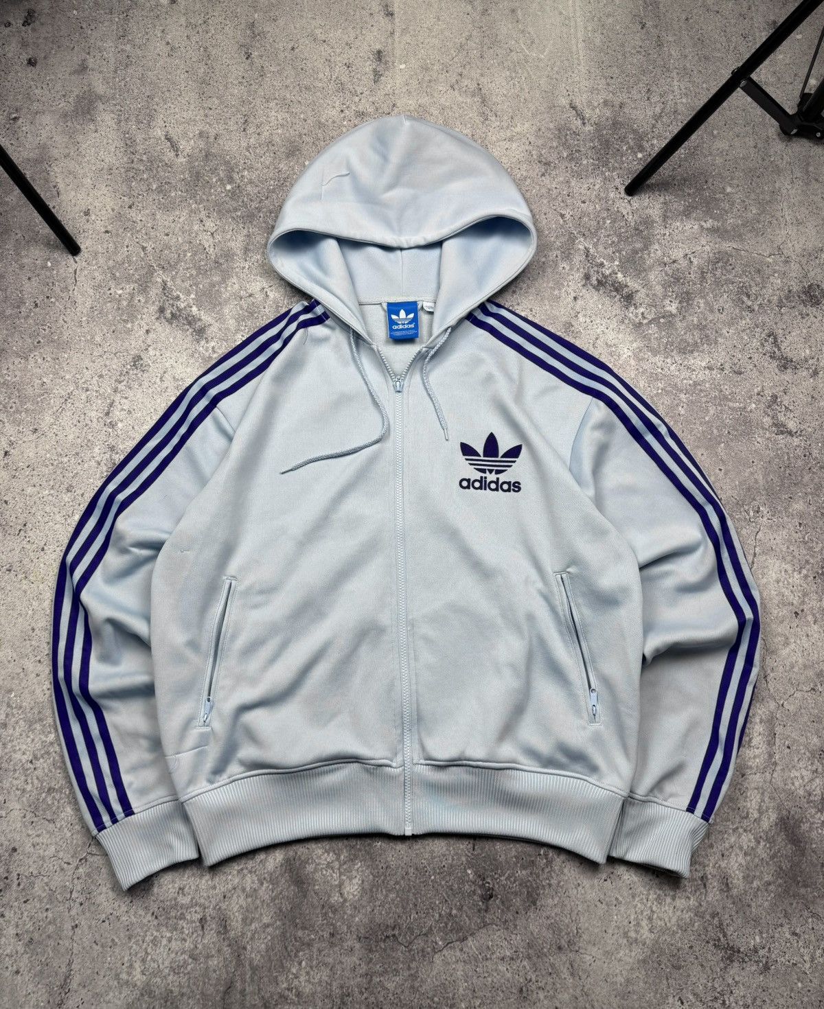 Adidas Vintage Adidas Y2K Firebird Striped Track Zip Hodie Japanese Size US XXL / EU 58 / 5 - 1 Thumbnail