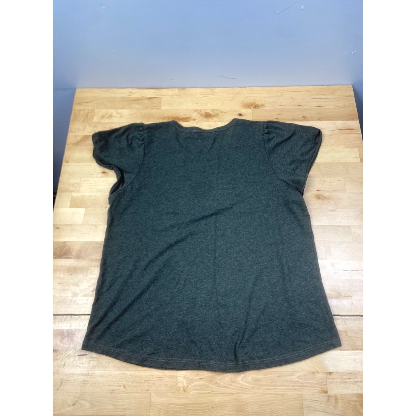 Vintage Philosophy Shirt Womens L Green Casual Short Sleeve Pullover #9338 Size L / US 10 / IT 46 - 6 Thumbnail