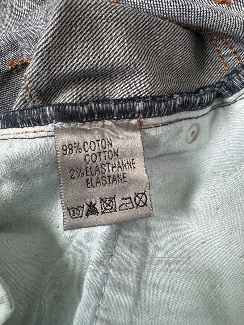 Dior Dior Deep Blue Demon Claw Catwhisker Washed Denim Jeans Size US 29 - 6 Thumbnail