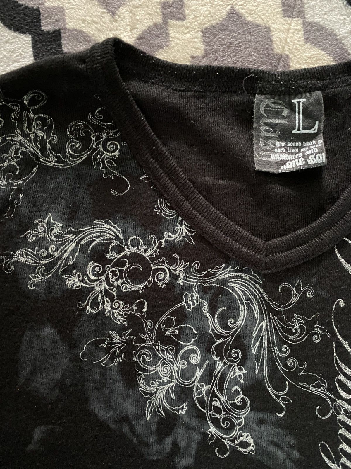 If Six Was Nine × Japanese Brand × Le Grande Bleu (L.G.B.) clash ahead glitter smoke poem tee Size US L / EU 52-54 / 3 - 4 Thumbnail