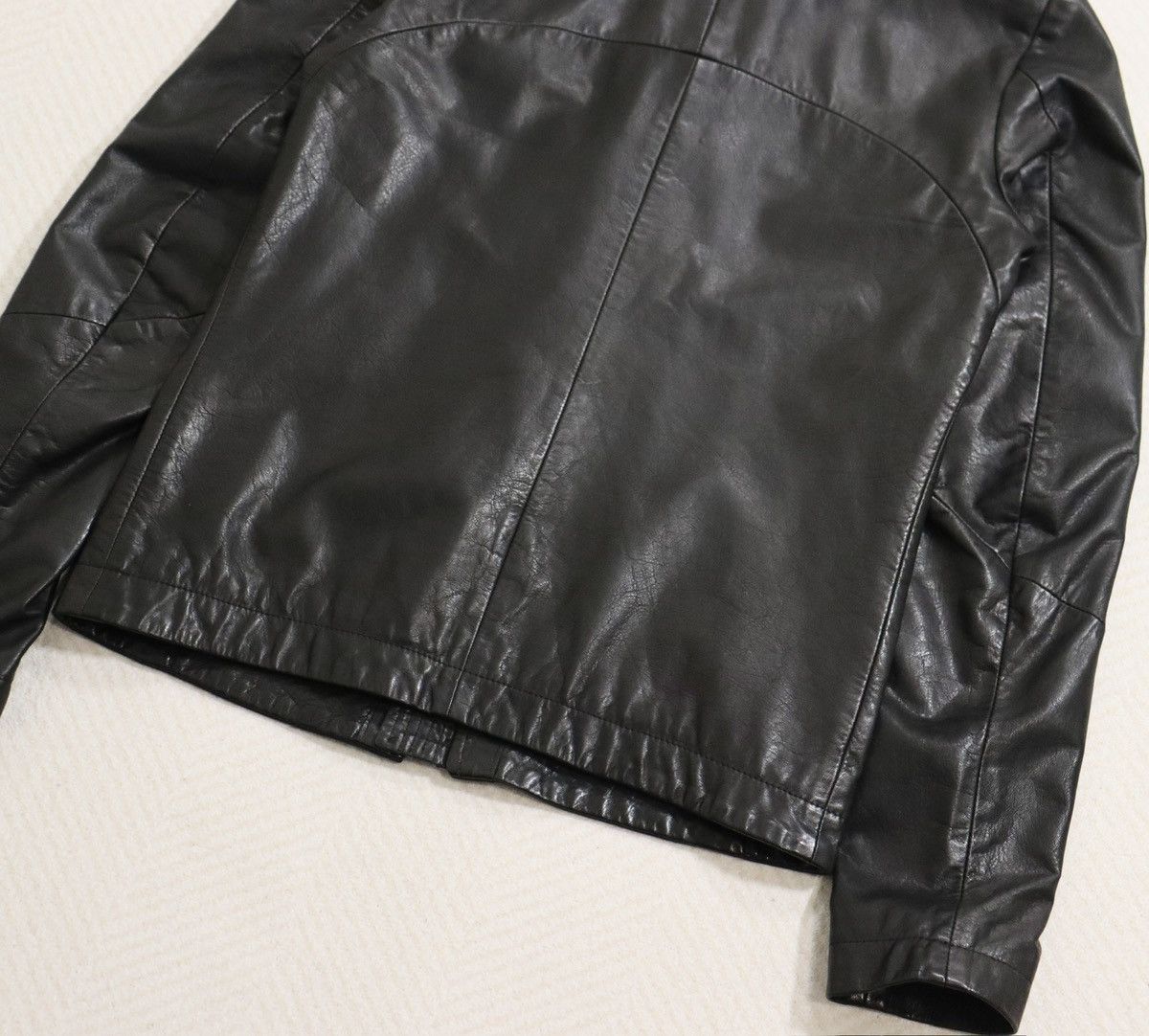 10sei0otto 10Sei0Otto Oil Calf Lather Jacket Size US S / EU 44-46 / 1 - 8 Thumbnail